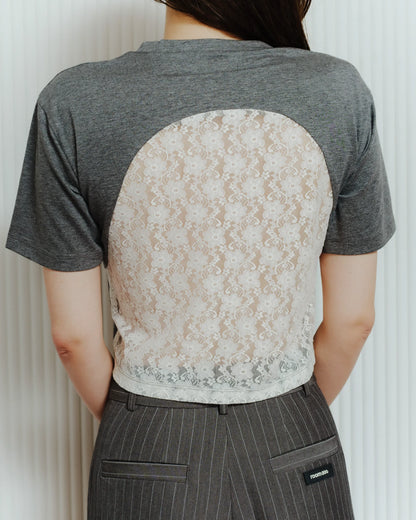 Back Lace Tee