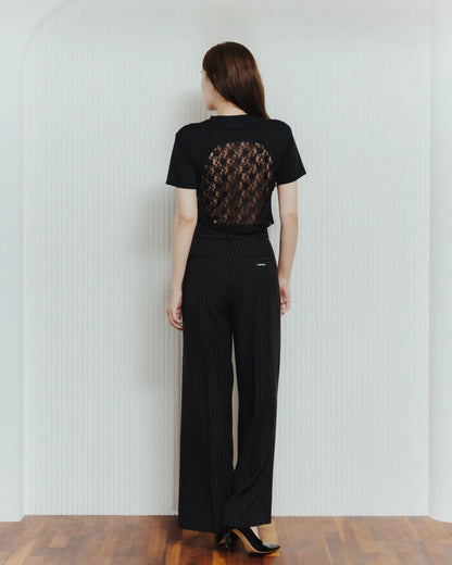 Back Lace Tee
