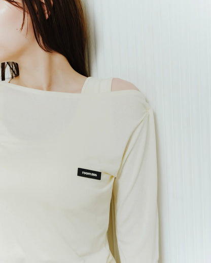 Boat Neck L/S Tee