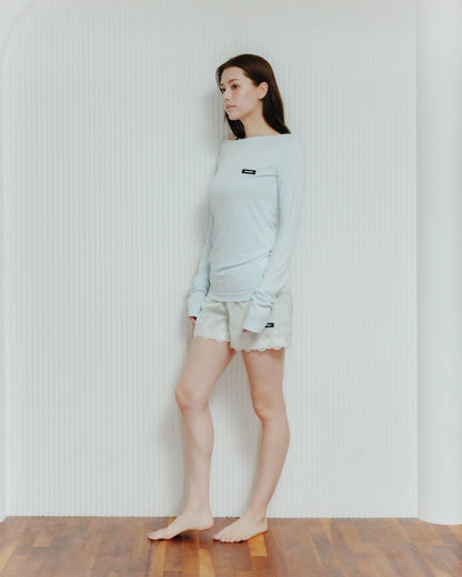 Boat Neck L/S Tee