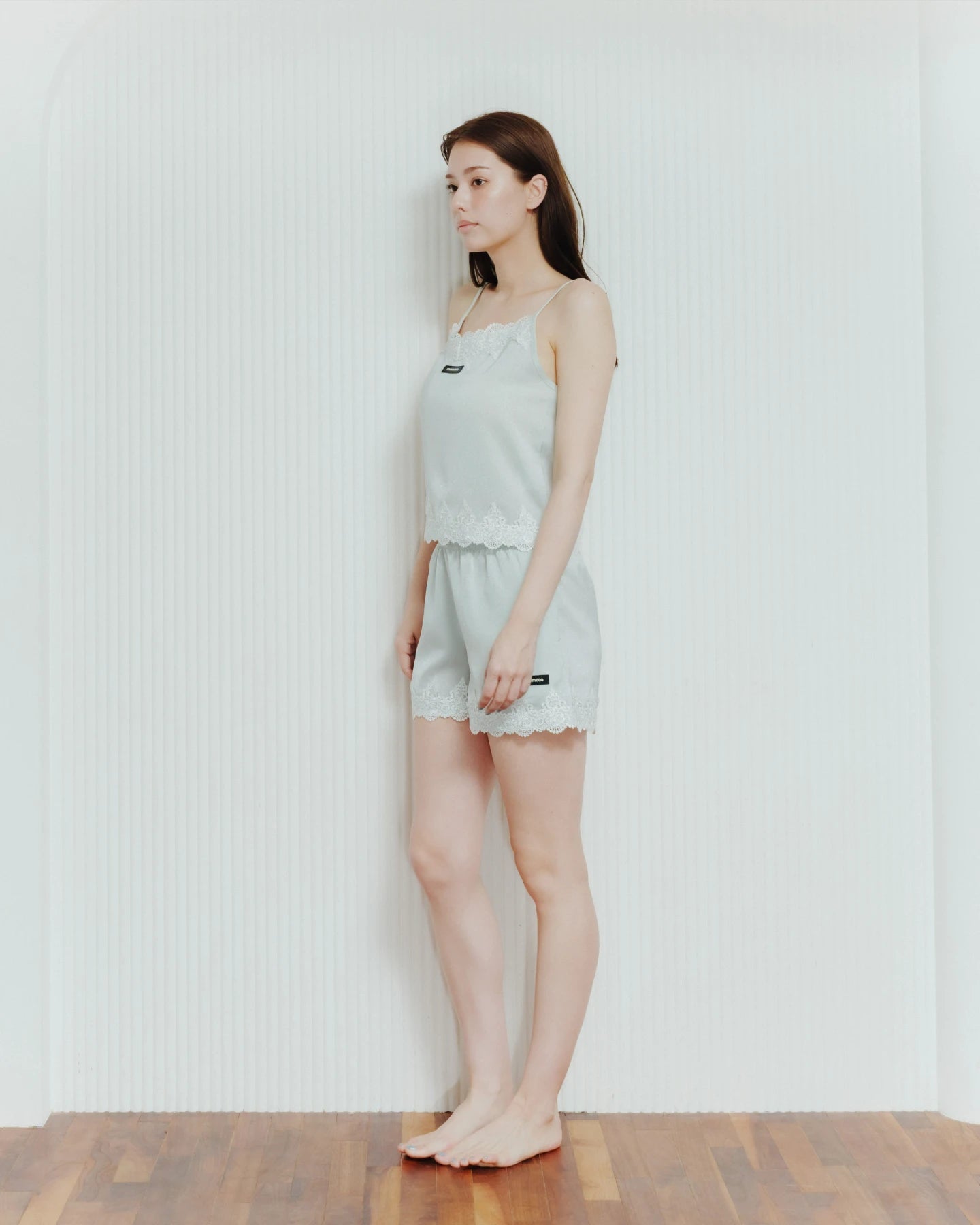 【7/15より順次配送】Satin Lace Roomwear