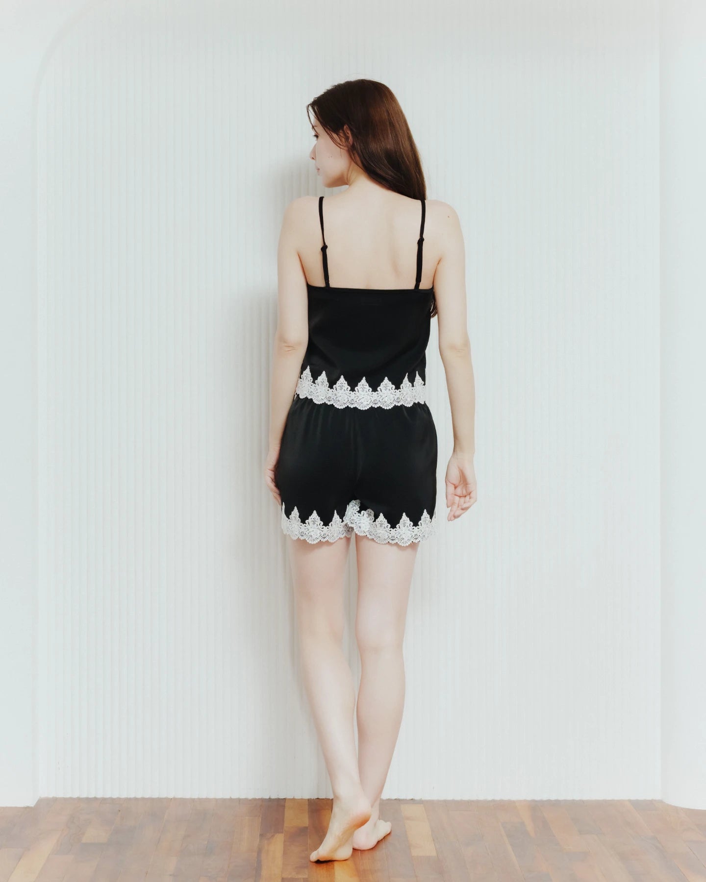 【7/15より順次配送】Satin Lace Roomwear