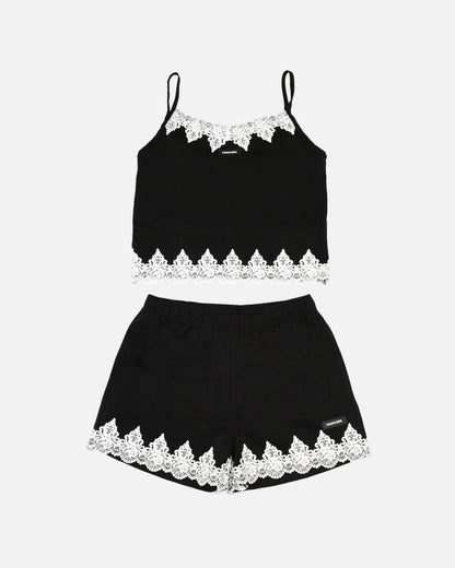 【7/15より順次配送】Satin Lace Roomwear