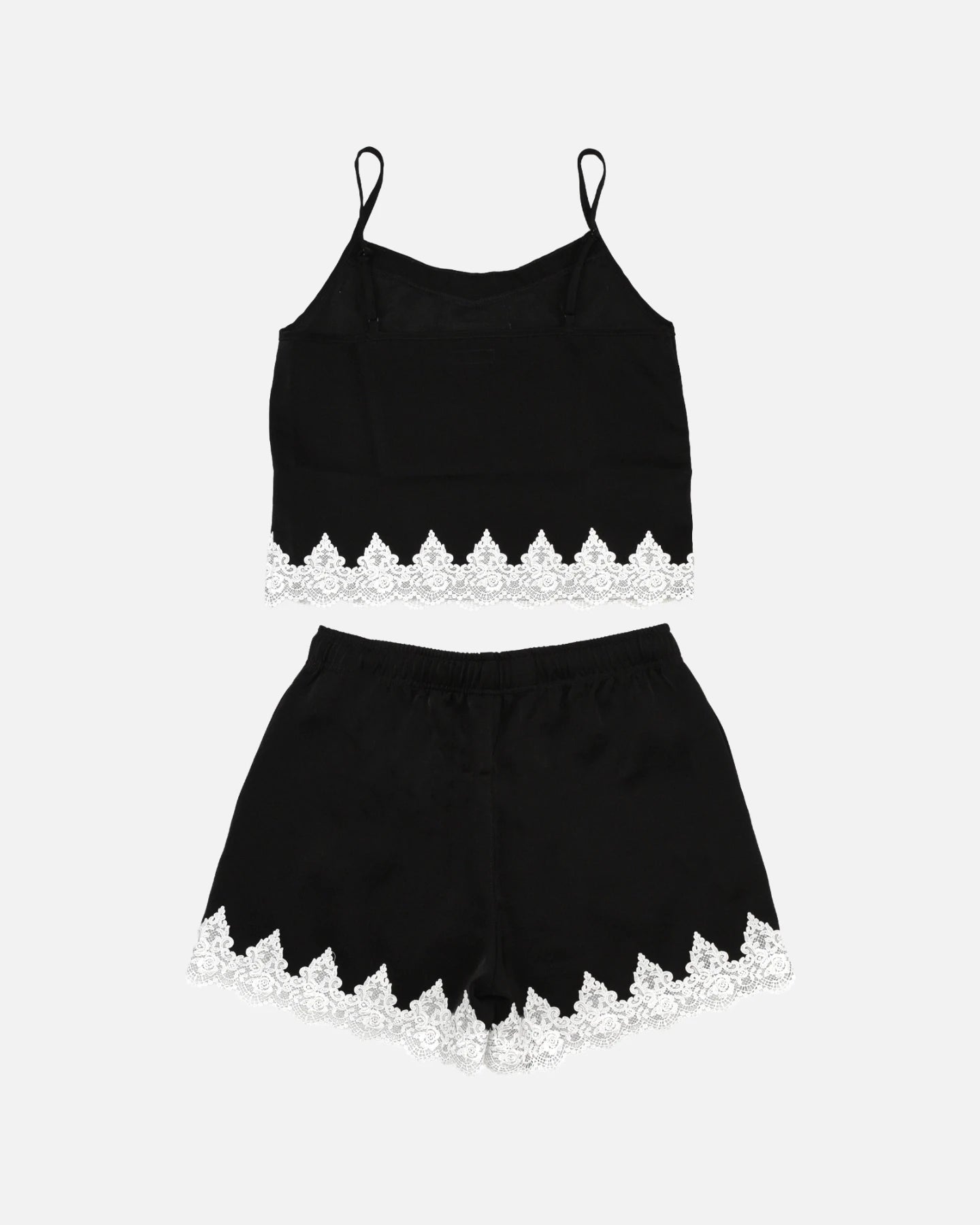【7/15より順次配送】Satin Lace Roomwear
