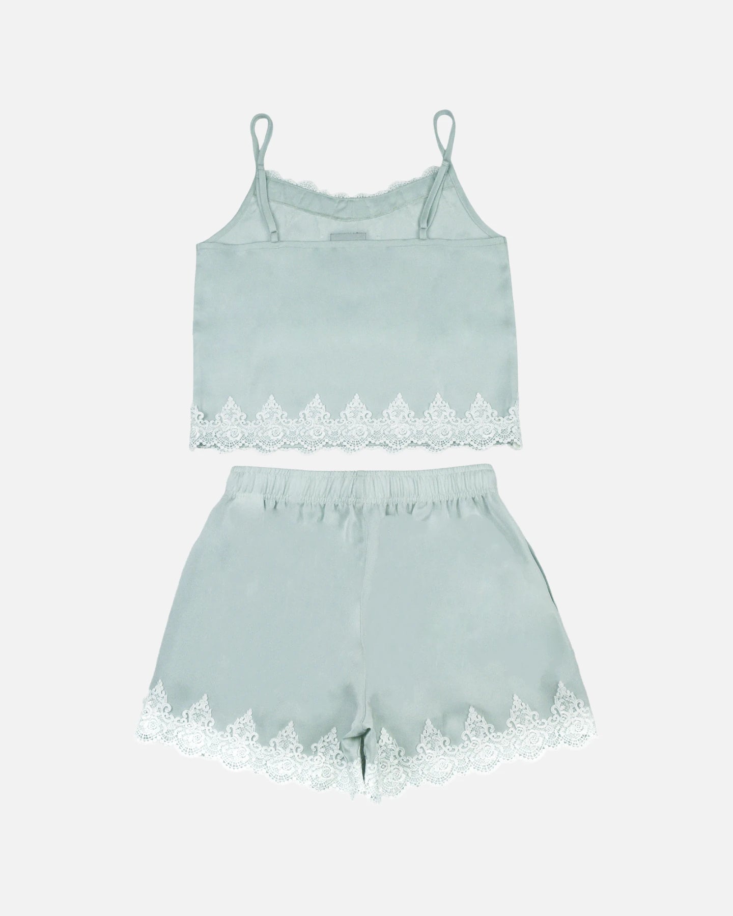 【7/15より順次配送】Satin Lace Roomwear