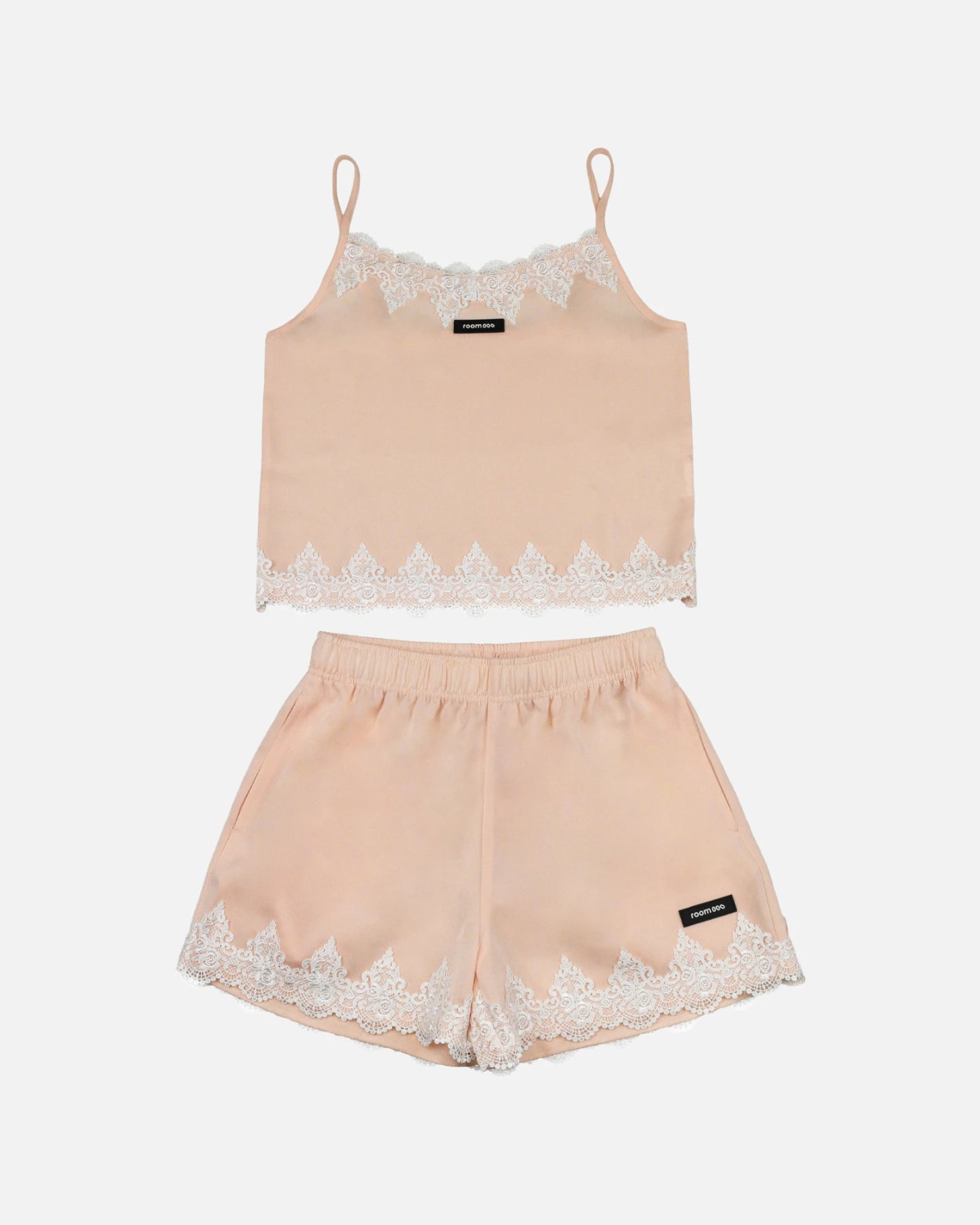 【7/15より順次配送】Satin Lace Roomwear