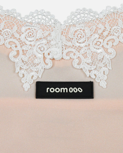 【7/15より順次配送】Satin Lace Roomwear