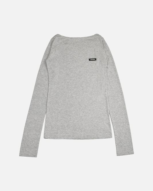 Boat Neck L/S Tee